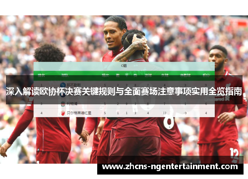 深入解读欧协杯决赛关键规则与全面赛场注意事项实用全览指南